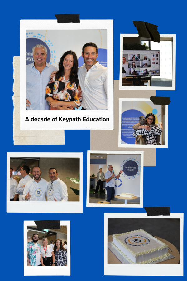 A photo collage of Keypath Education colleagues 